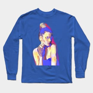 Glamour Glitch Long Sleeve T-Shirt